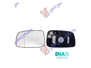 STAKLO RETROVIZORA SA GREJACEM za Toyota Avensis od 2003. do 2008. god.