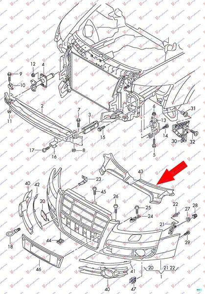 POKLOPAC VEZNOG LIMA GORNJI PL