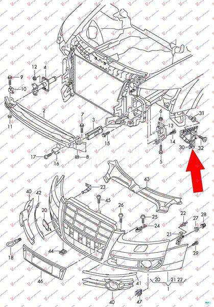 NOSAC PREDNJEG BRANIKA BOCNI P
