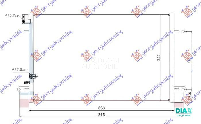 HLADNJAK KLIME 3.0 TFSI/3.2/4.