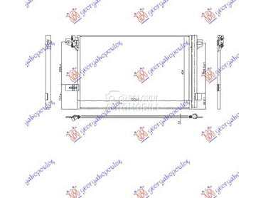 HLADNJAK KLIME ZA SVE... za Volvo XC90 od 2014. do 2020. god.