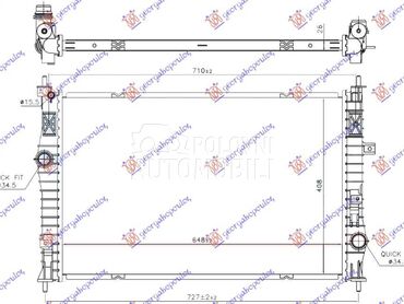 HLADNJAK MOTORA... za Citroen C4 Picasso od 2014. do 2017. god.