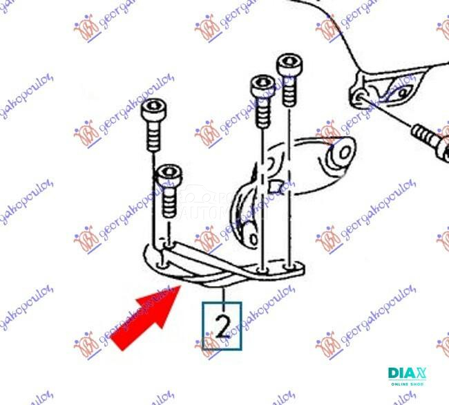 NOSAC PREDNJEG BLATOBRANA DONJ