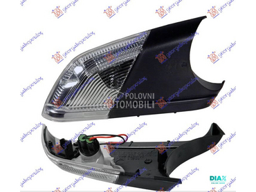 MIGAVAC U RETROVIZORU SA SVETL za Volkswagen Cross Polo od 2005. do 2009. god.