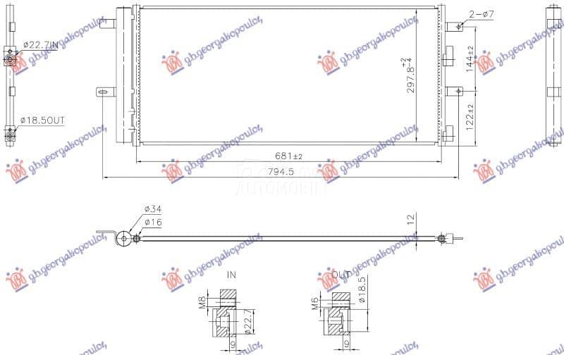 HLADNJAK KLIME 1.5 BENZIN...