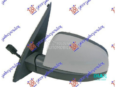 RETROVIZOR ELEKTRICNI SA GREJA za Opel Meriva od 2003. do 2010. god.