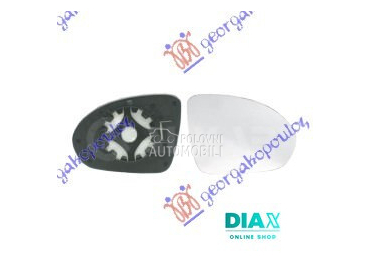 STAKLO RETROVIZORA za Smart ForFour od 2004. do 2015. god.