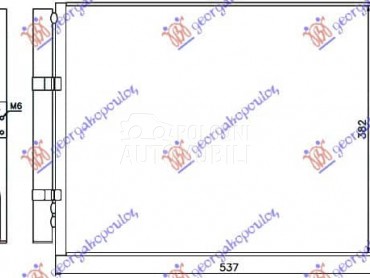 HLADNJAK KLIME za Hyundai i30 od 2012. do 2014. god.