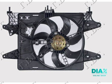VENTILATOR KOMPLET (1.4 BENZIN za Fiat Doblo od 2005. do 2009. god.