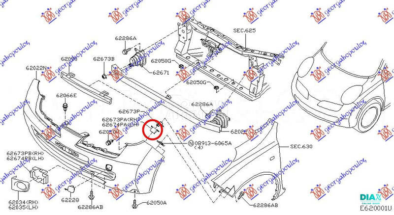 NOSAC PREDNJEG BRANIKA BOCNI P