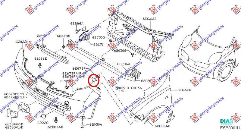 NOSAC PREDNJEG BRANIKA BOCNI P