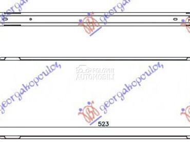 HLADNJAK INTERKULERA 1.5 DCi ( za Nissan Micra od 2002. do 2010. god.