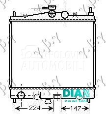 HLADNJAK MOTORA 1.0/1.2/1.4/1.