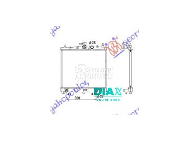 HLADNJAK MOTORA 1.2/1.4/1.6 BE za Renault Modus od 2005. do 2008. god.