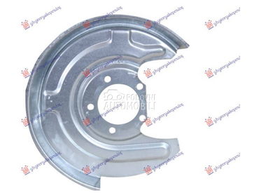 ZASTITA ZADNJEG KOCIONOG... za Škoda Superb od 2001. do 2008. god.