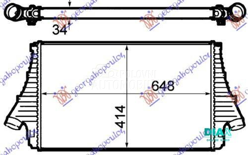 HLADNJAK INTERKULERA 1.9 CDTI
