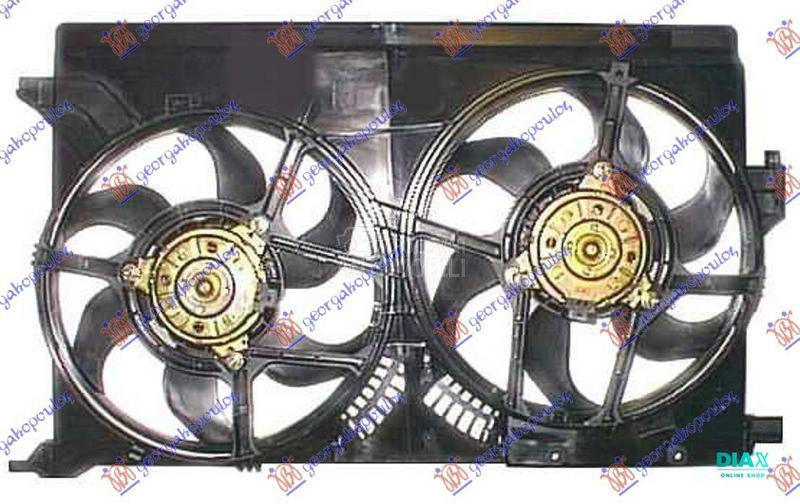 VENTILATOR (DUPLI) KOMPLET (BE