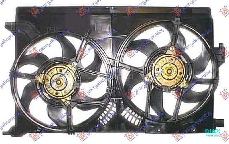 VENTILATOR (DUPLI) KOMPLET (BE