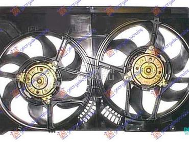 VENTILATOR (DUPLI) KOMPLET (BE za Opel Vectra C od 2005. do 2008. god.