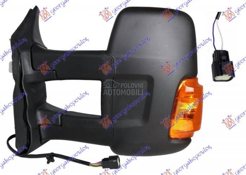 RETROVIZOR MEHANICKI DUGI Levo