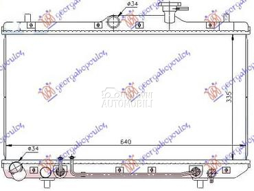 HLADNJAK MOTORA... za Hyundai Accent od 1999. do 2002. god.