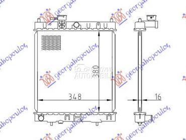 HLADNJAK MOTORA... za Nissan Micra od 2000. do 2002. god.