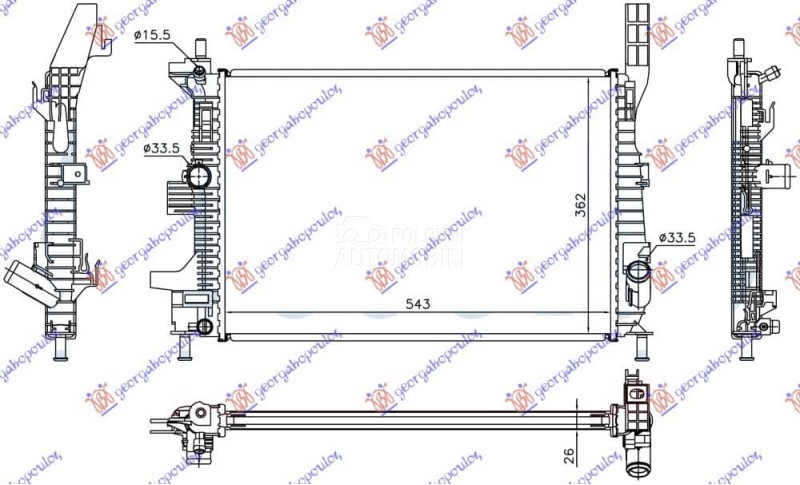 HLADNJAK MOTORA 1.0...