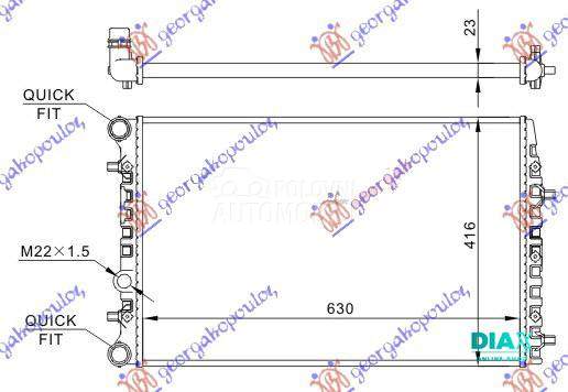 HLADNJAK MOTORA ZA SVE MODELE