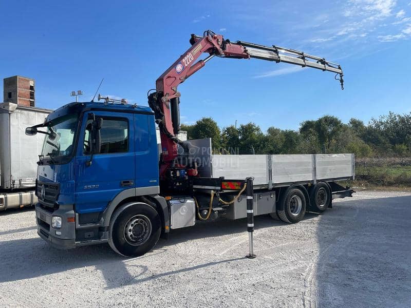 Mercedes Benz ACTROS 2536 HMF2220 KRAN