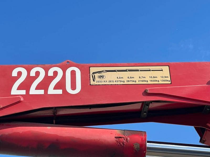 Mercedes Benz ACTROS 2536 HMF2220 KRAN