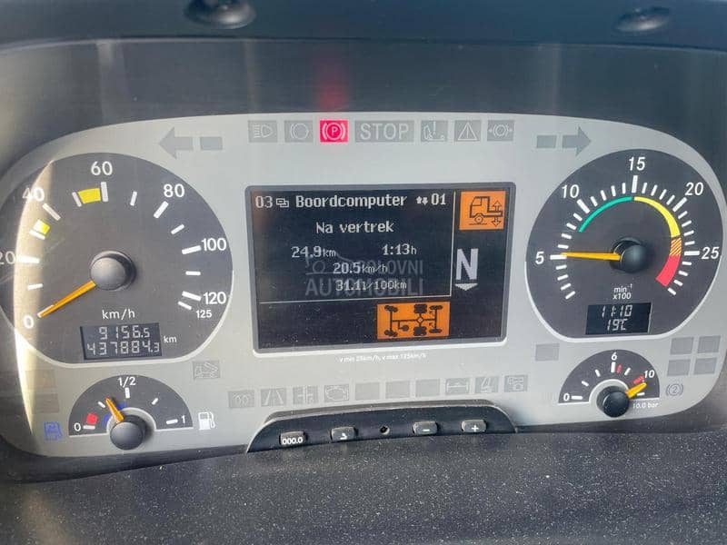 Mercedes Benz ACTROS 2536 HMF2220 KRAN