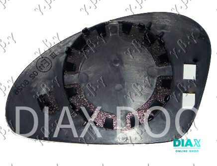 STAKLO RETROVIZORA (KONVEKSNO) za Seat Toledo od 2004. do 2012. god.