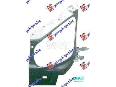 OKVIR FARA METALNI za Peugeot 206 od 1998. do 2009. god.