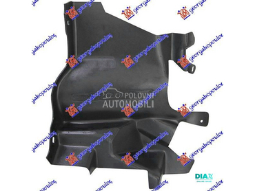 ZASTITA MOTORA BOCNA PLASTICNA za Peugeot 206 od 1998. do 2009. god.