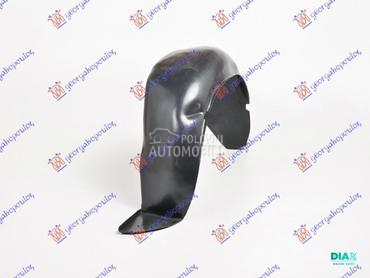 ZADNJE POTKRILO PLASTICNO za Peugeot 206 od 1998. do 2009. god.