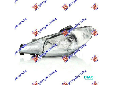 FAR ELEKTRICNI (DEPO) za Peugeot 206 od 1998. do 2009. god.