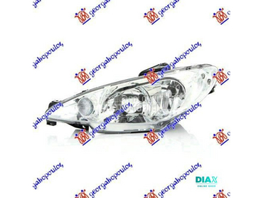 FAR (DUPLO SOCIVO) (H7/H7) -20 za Peugeot 206 od 1998. do 2009. god.