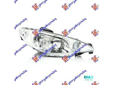 FAR ELEKTRICNI DUPLO SOCIVO (H za Peugeot 206 od 1998. do 2009. god.