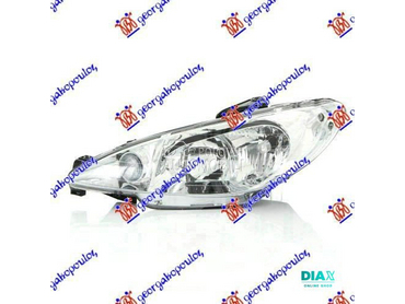 FAR ELEKTRICNI DUPLO SOCIVO (H za Peugeot 206 od 1998. do 2009. god.