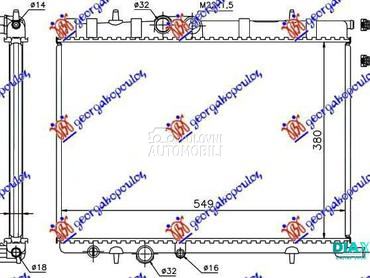 HLADNJAK MOTORA BENZIN/DIZEL ( za Citroen Xsara Picasso od 1999. do 2007. god.