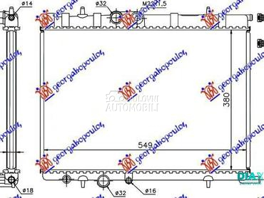 HLADNJAK MOTORA BENZIN/DIZEL ( za Citroen Berlingo od 2015. do 2019. god.