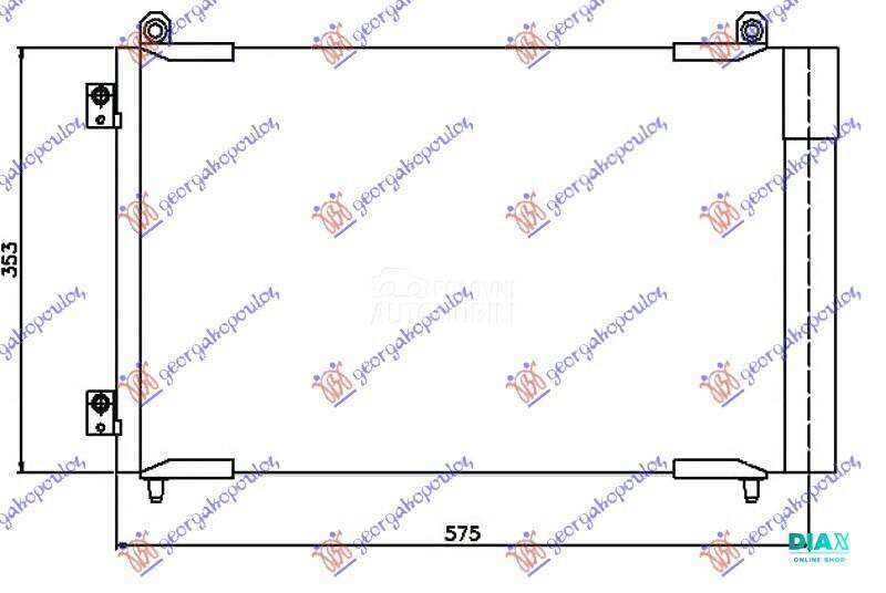 HLADNJAK KLIME 1.6 HDi DIZEL D