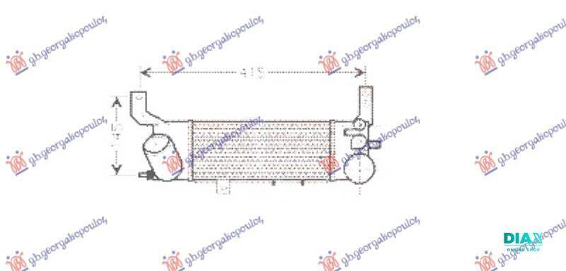 HLADNJAK INTERKULERA 2.0 DIZEL