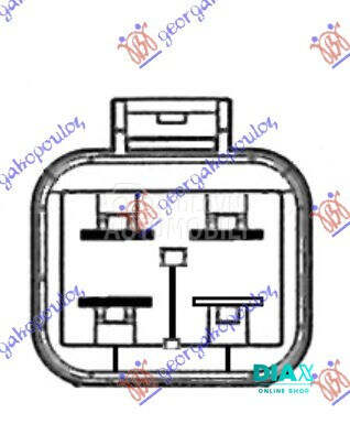 VENTILATOR HLADNJAKA KOMPLET (