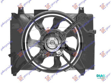 VENTILATOR KOMPLET (1.5 CRDi D za Hyundai Accent od 2006. do 2011. god.