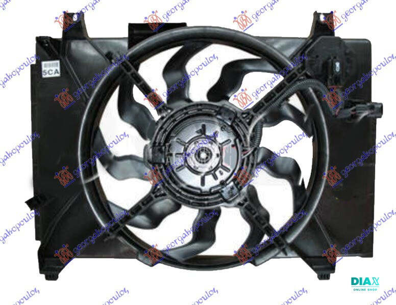 VENTILATOR KOMPLET (1.5 CRDi D