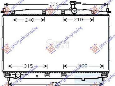 HLADNJAK MOTORA 2.7 i24V/2.0/2 za Hyundai Santa Fe od 2005. do 2009. god.
