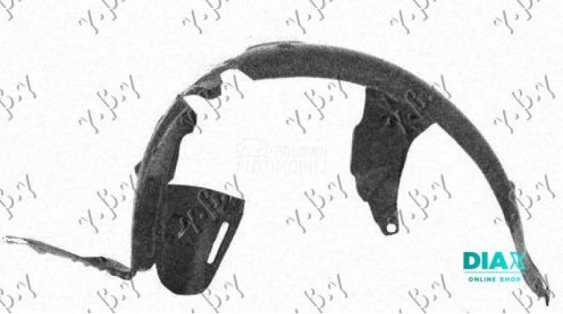 ZADNJE POTKRILO PLASTICNO