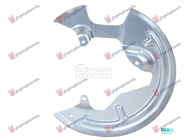 ZASTITA PREDNJEG KOCIONOG DISK za Renault Clio od 2009. do 2013. god.