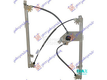 PODIZAC PREDNJEG PROZORA (BEZ za Renault Clio od 2006. do 2009. god.